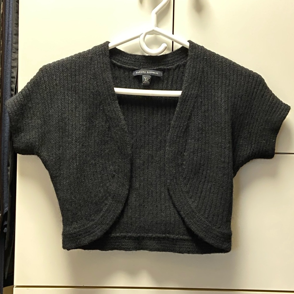 Banana Republic Angora/Wool Bolero Shrug Sweater